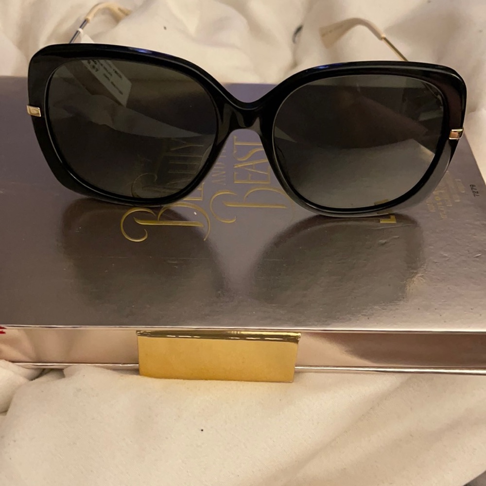 Gucci 56mm Butterfly Sunglasses